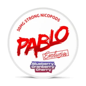 Pablo Exclusive 50mg Blueberry Cranberry Cherry